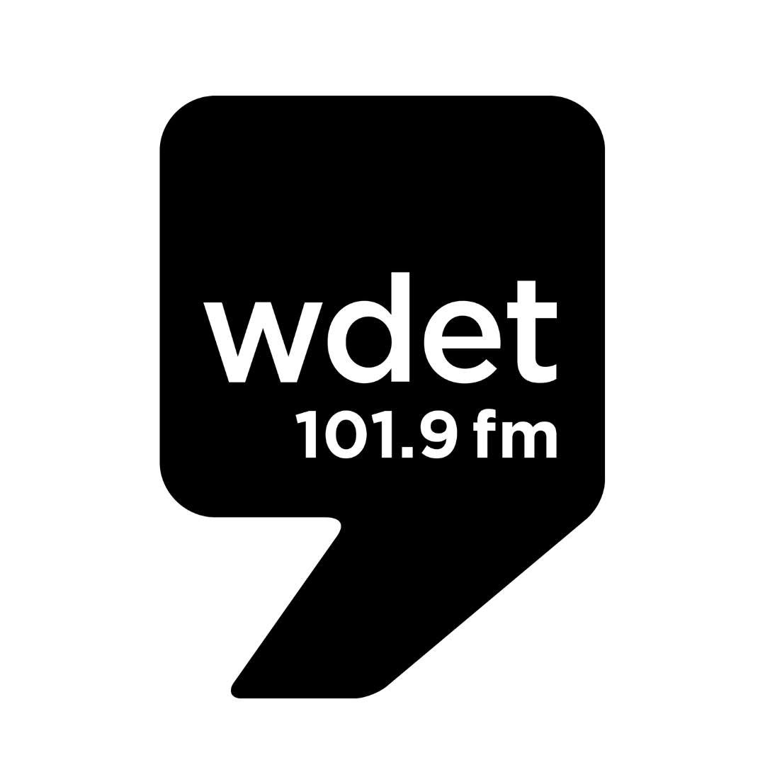 Logo for WDET